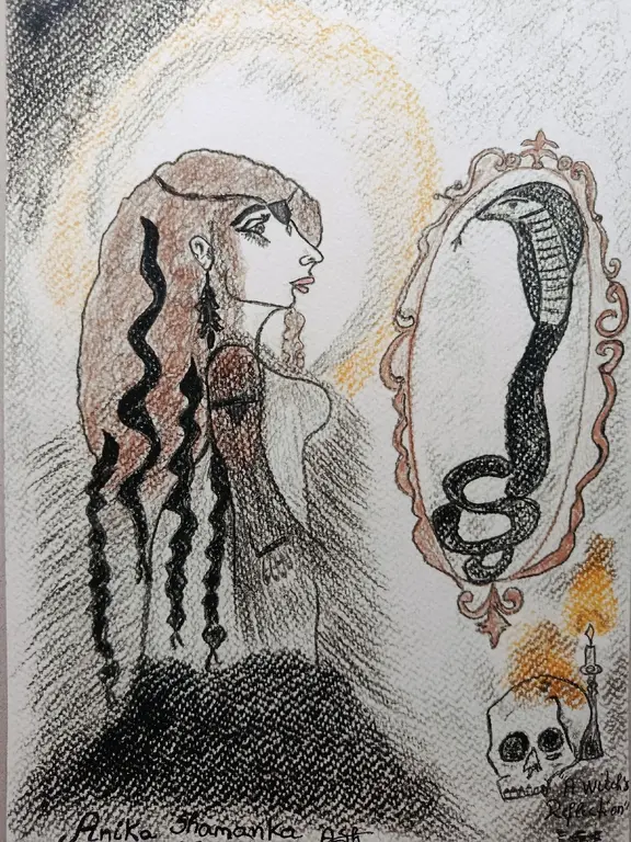 Image for A witch's reflection