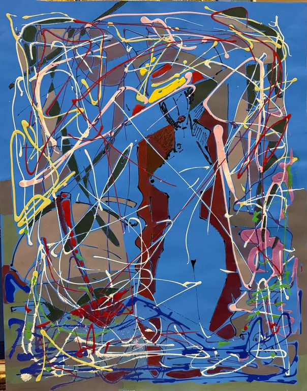 Image for Woman in blue