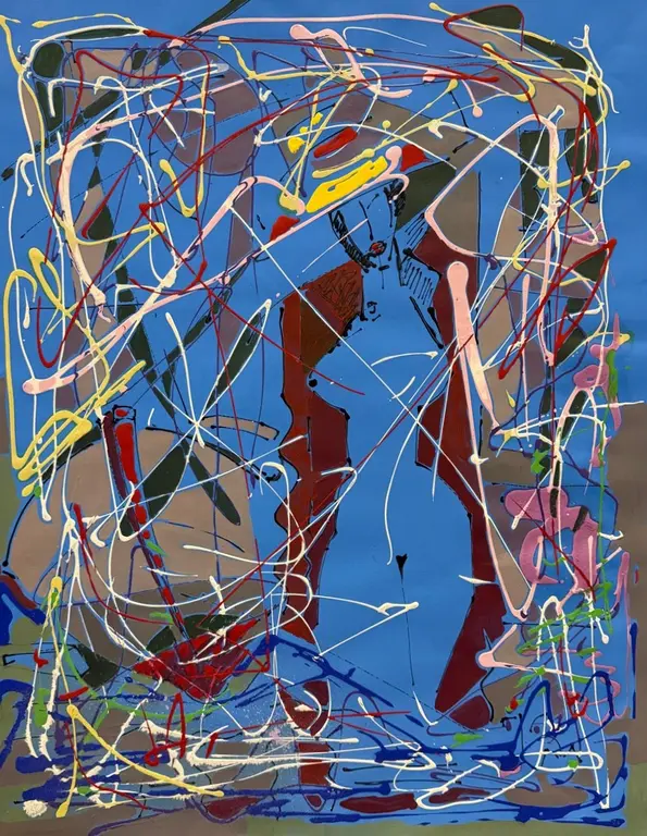 Image for Woman in blue