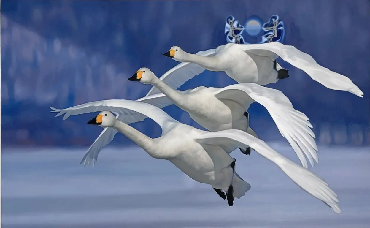 Image for swans I