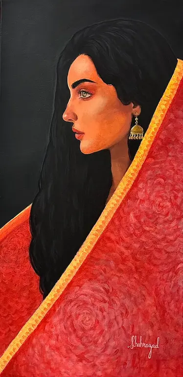 Image for Woman in red
