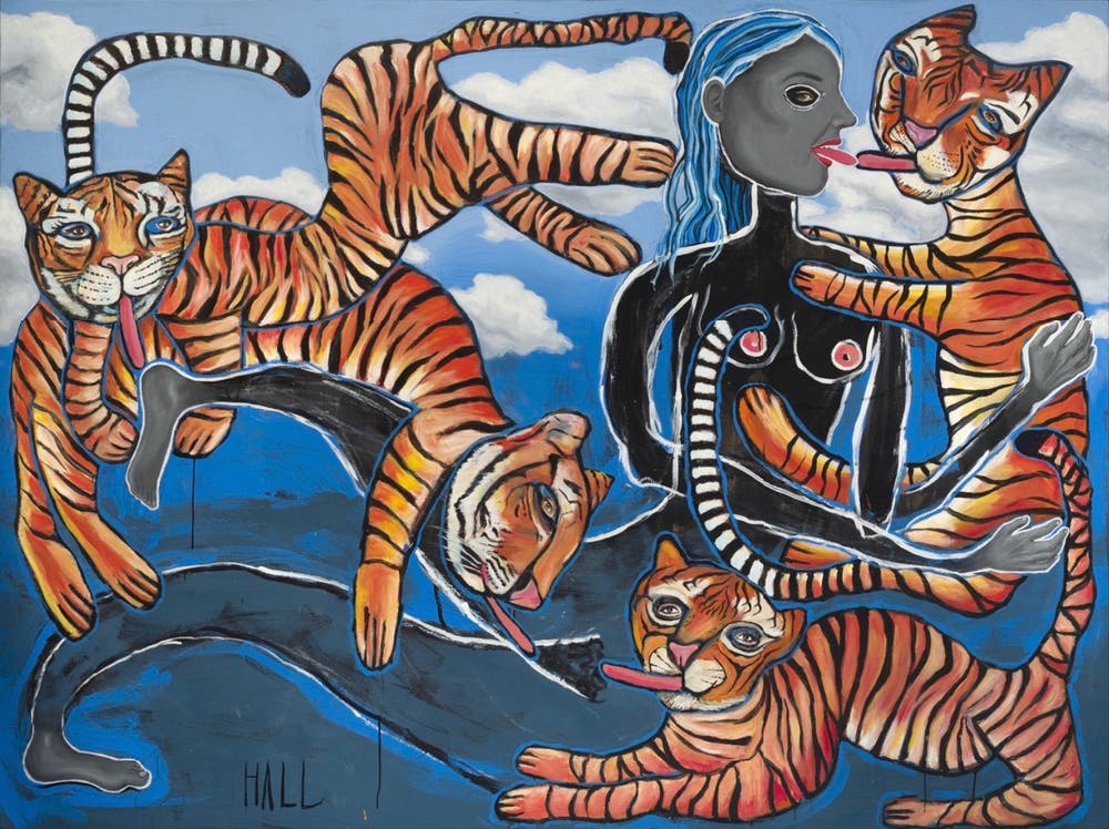 Picture of Tiger Licks for Levitating Lady
