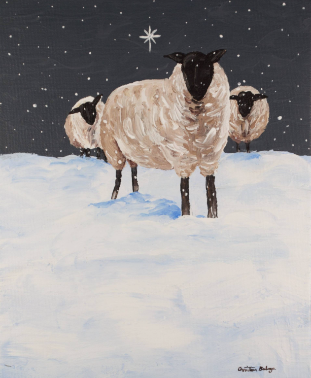 Image for Sheep Below the Star of Bethlehem