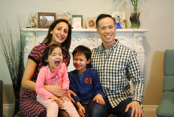 Andrew Wang Family Photo