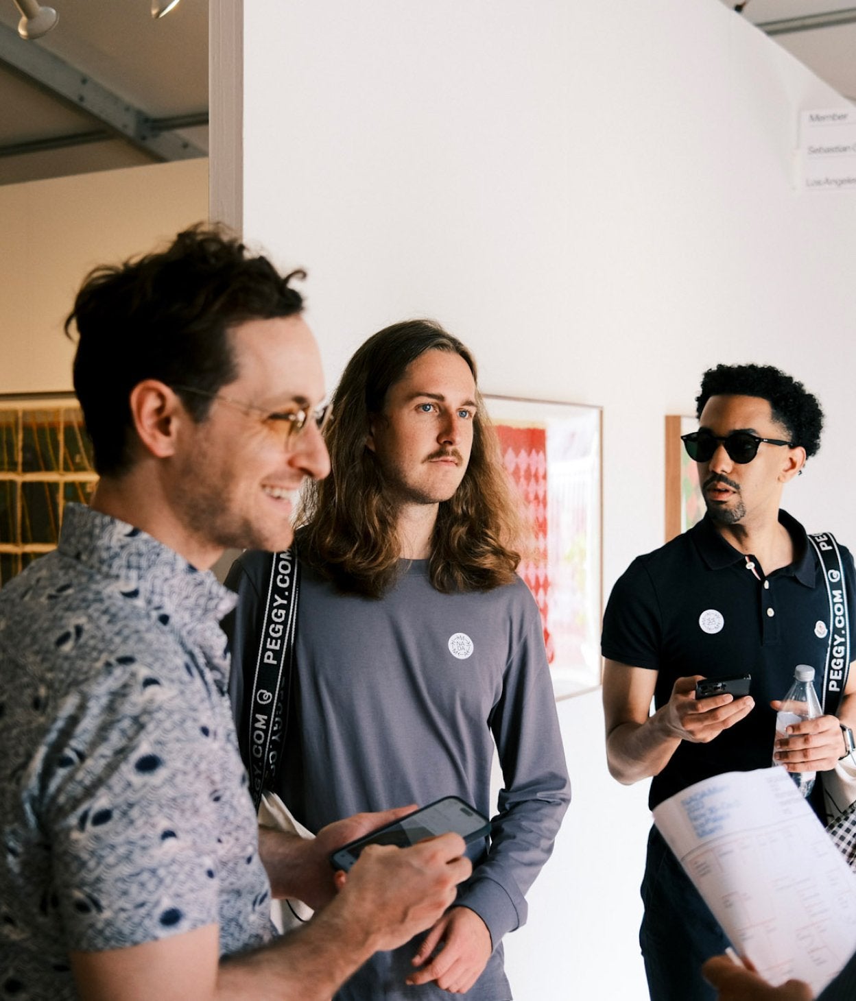 Photo of the team at Art Basel Miami