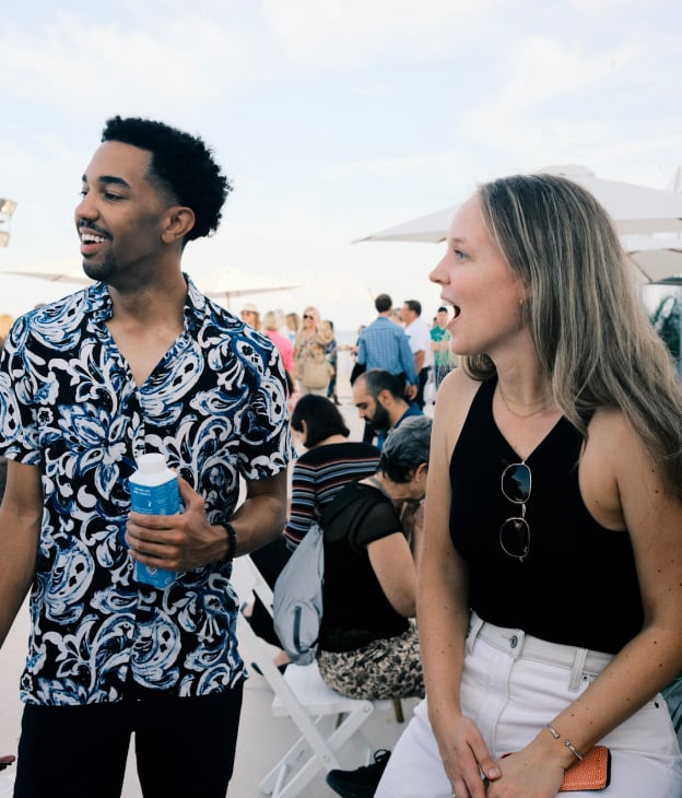 Pictures of the team at Art Basel Miami