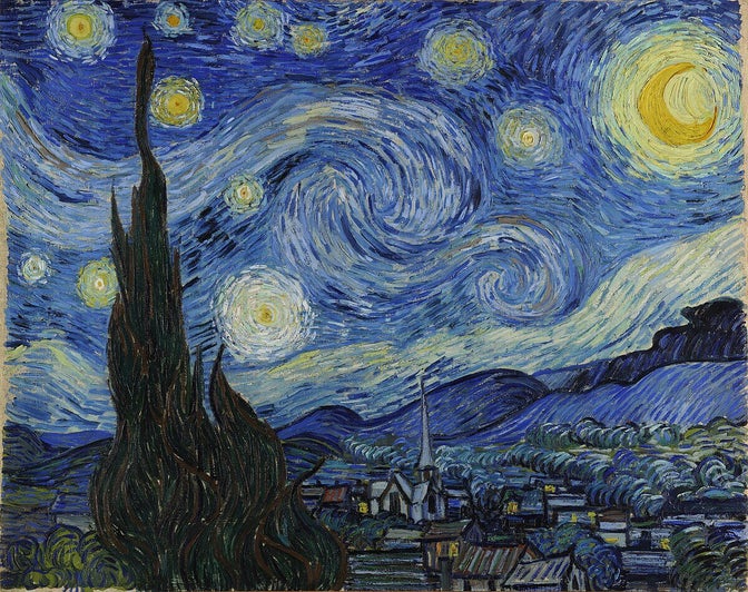 Vincent Van Gogh's Starry Night 